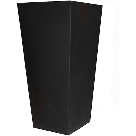 Tusco Tusco TUSCTU32BK 32 in. Cosmo Tall Planter; Black TUSCTU32BK